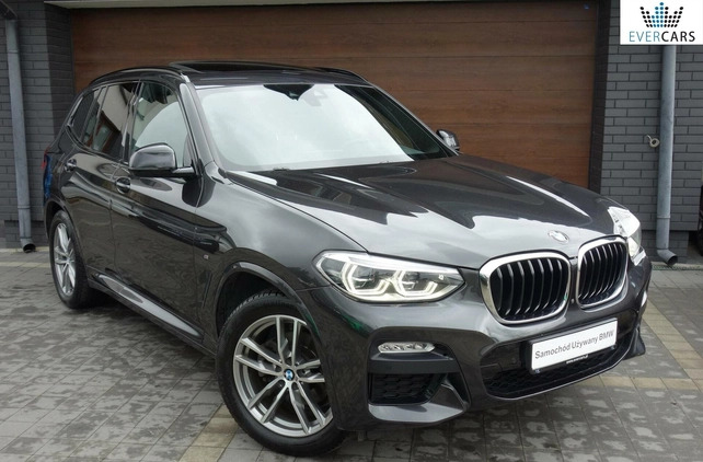 BMW X3 cena 135900 przebieg: 155000, rok produkcji 2018 z Pisz małe 781